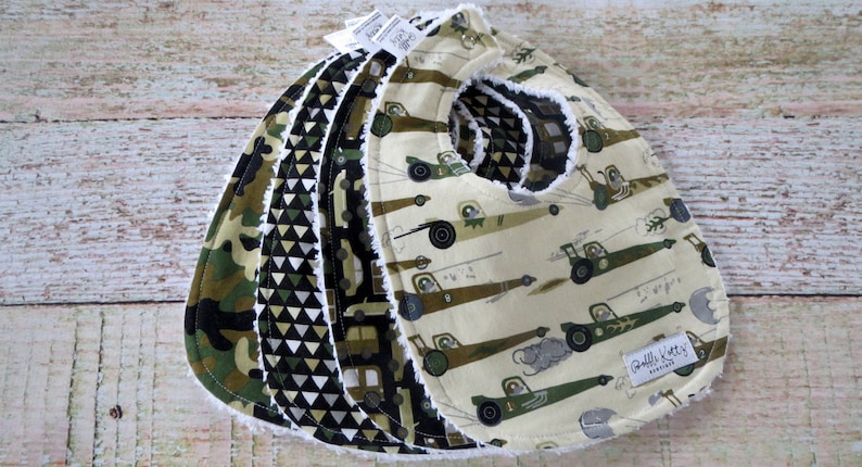 camouflage baby bibs