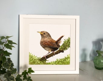 Wren Giclée Print | Art | Gift | Valentines | Giclee | Signed