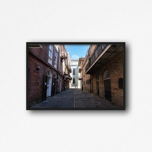 Pirate Alley Digital Download. French Quarter. Street Photo. Nola Architecture. New Orleans Travel Photo. Louisiana Art. Instant Download
