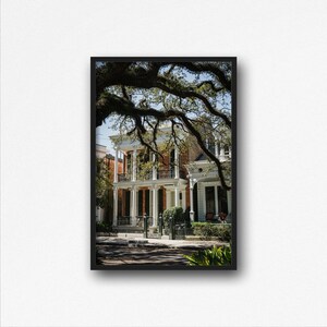 Digital Download. New Orleans Garden District Home. Nola Architecture. Travel Photo. Louisiana Art. Instant Download.