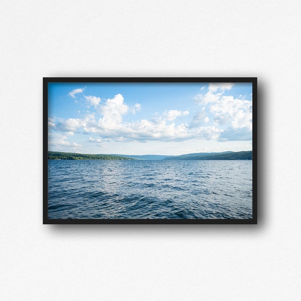 Digital Download. Keuka Lake Photo. Bluff Point View. Keuka Park, New York. Finger Lakes. Lake Photography. Instant Download. Printable Art.