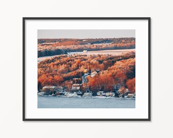 Winter is Coming Digital Download. Keuka Lake Sunrise Photo. Bluff Point. Finger Lakes. Lake Photography. Instant Download. Printable Art.