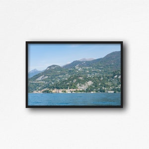 Digital Download. Varenna 2, Lecco, Lake Como Landscape. Lake Como Center. Italy Travel Photography. Instant Download.