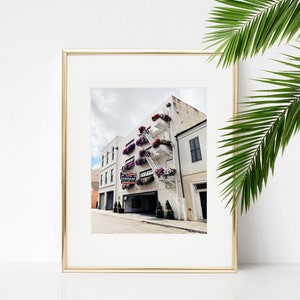 Hotel Monteleone Garage Digital Download. French Quarter. Street Photo. Nola Architecture. New Orleans Travel Photo. Louisiana Art.