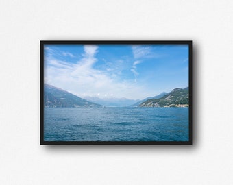 Digital Download. Lake Como Center. Italian Landscape. Varenna, Lecco Lake Como. Italy Travel Photography. Instant Download.