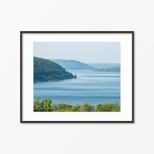 Digitale download. Foto van Keuka-meer. Hammondsport, New York. Finger Lakes. Meerfotografie. Landschap. Direct downloaden. Afdrukbare kunst.