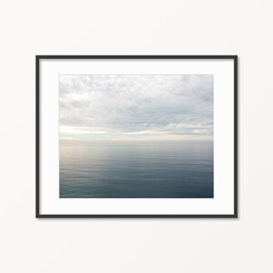 Open Ocean Digital Download. California Art. Coastal Travel Photo. Sunset Pacific Ocean. Nature Printable Art. Big Sur. Water Art