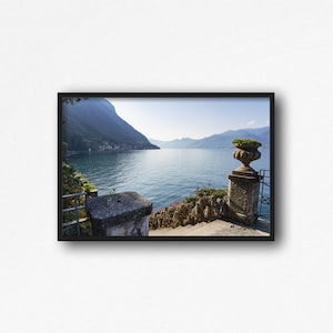 Digital Download. Villa Monastero, Varenna, Lecco, Lake Como. Italy Travel Photography. Architecture. Lake Como Garden. Instant Download.