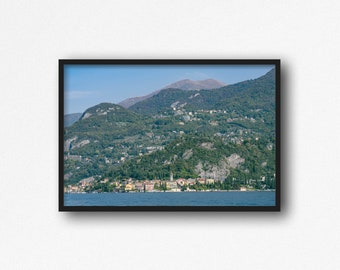 Digital Download. Varenna, Lecco, Lake Como Landscape. Lake Como Center. Italy Travel Photography. Instant Download.