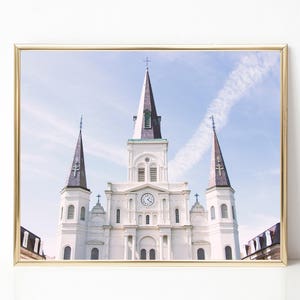 Digital Download. St. Louis Cathedral Photo. Nola Photography. New Orleans, Louisiana. French Quarter. Jackson Square. Instant Download.