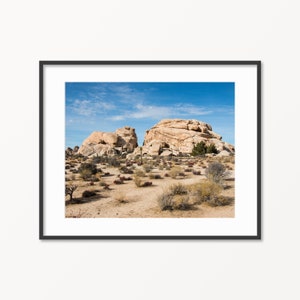 Digital Download. Joshua Tree Photo. Mojave Desert California Art. USA National Park Travel Photo. Nature Printable Art. Instant Download.