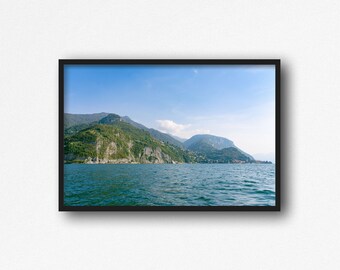 Digital Download. Varenna 3, Lecco, Lake Como Landscape. Lake Como Center. Italy Travel Photography. Instant Download.