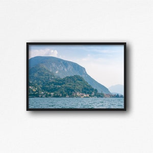 Digital Download. Varenna, Lecco, Lake Como Landscape. Lake Como Center. Italy Travel Photography. Instant Download.