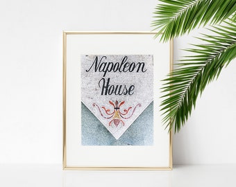 Napoleon House Digital Download. French Quarter. Street Photo. Nola Architecture. New Orleans Travel Photo. Louisiana Art. Instant Download.