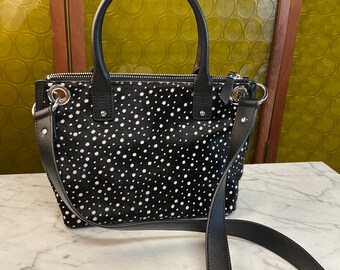 betsey johnson polka dot purse
