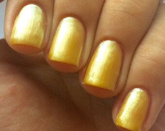 Into Thin Air - Yellow Nail Polish - Gold Nail Polish - Duochrome Nail Polish - Nail Polish - Vegan Nail Polish - 5 Free - Ready to Ship