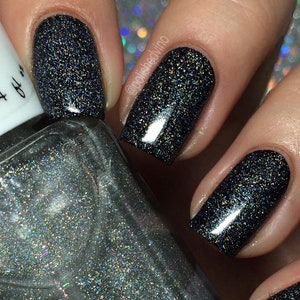 Little Stars - Silver Nail Polish - Holographic Nail Polish - Glitter Nail Polish - Nail Polish - Vegan Nail Polish - 5 Free - Ready to Ship