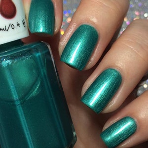 So Many Mermaids - Blue Nail Polish - Aqua Nail Polish - Teal Nail Polish - Nail Polish - Vegan Nail Polish - 5 Free - Ready to Ship