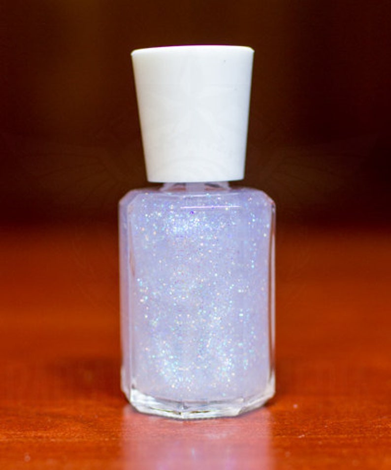 Full of Frost Icy Nail Polish Iridescent Nail Polish Glitter Nail Polish Nail Polish Vegan Nail Polish 5 Free Ready to Ship image 1