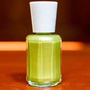 By Virtue Fall Green Nail Polish Peridot Green Nail Polish Peridot Nail Polish Vegan Nail Polish 5 Free Ready to Ship image 2