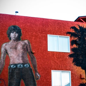 Jim Morrison en Venice Beach...