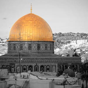 The Temple Mount Israel in the Old City of Jerusalem, Holy Land