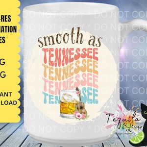 Soepel als Tennessee Whisky JPG PNG | Tennessee-whisky | Stapleton | alcohol | Countrymuziek Ontwerp | Sublimatieontwerp | Digitaal downloaden