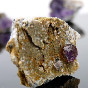 Karur Amethyst – Exceptional Miniature Crystals on Natural Matrix | Deep Intense Purple | Tamil Nadu, India