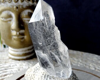 Cuarzo del Himalaya – 44 g – Piedra vibratoria excepcional – Colección y meditación (REF-HQ04)