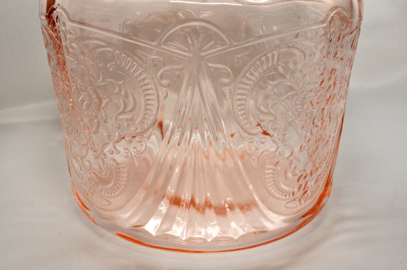 Royal Lace Cookie Jar, Vase, Hazel Atlas Glass Co. Depression Glass - Etsy