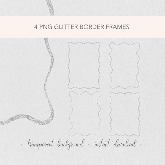 Silver Line Border Png
