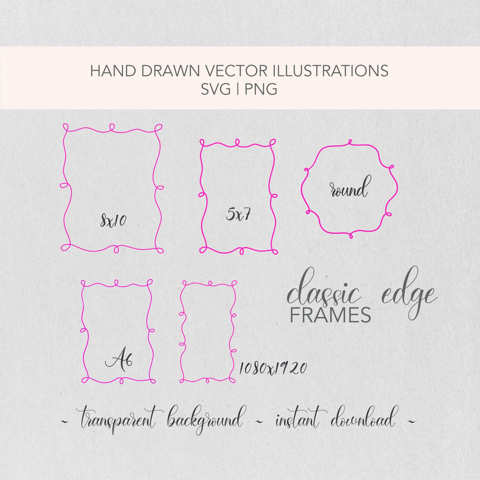 Ultimate Ribbon Wavy Border Bundle Pack Svg, Png Files Invitation ...