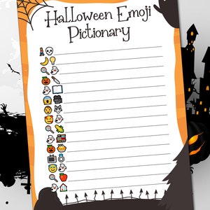 12 Halloween Games, Halloween Printable, Halloween Party Game - Etsy