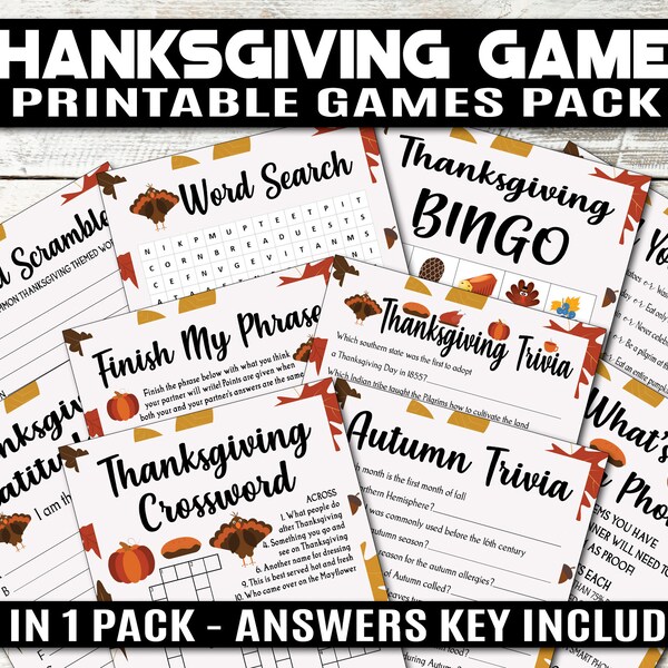 Thanksgiving Games, Family Games, Thanksgiving Printable, Thanksgiving Quiz Game