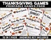 Thanksgiving Games, Family Games, Thanksgiving Printable, Thanksgiving Quiz Game 