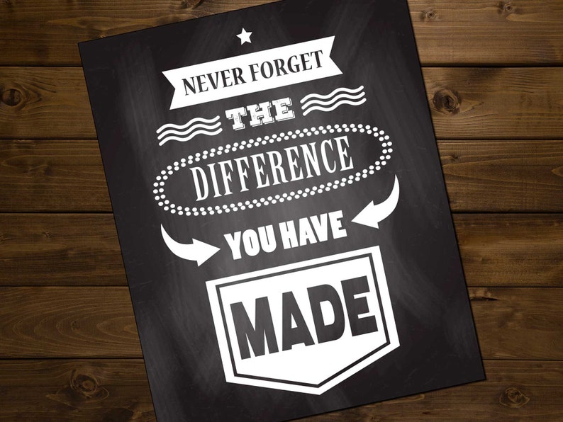 Retirement Signs 6 Pack Chalkboard Retirement Party Signs Etsy