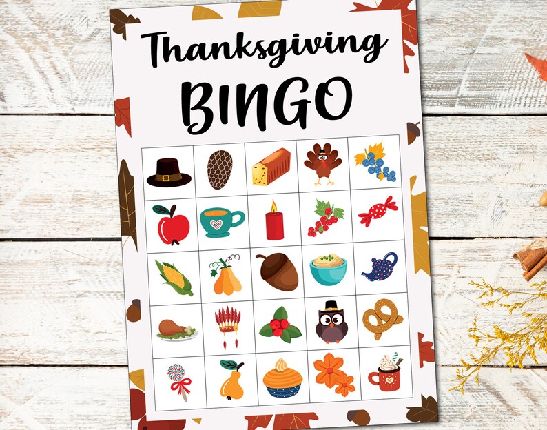 Thanksgiving Games Family Games Thanksgiving Printable - Etsy