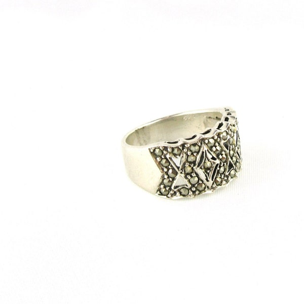 Vintage Marcasite Ring