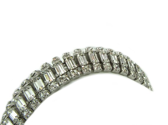 Vintage Sherman Crystal Bracelet - image 5