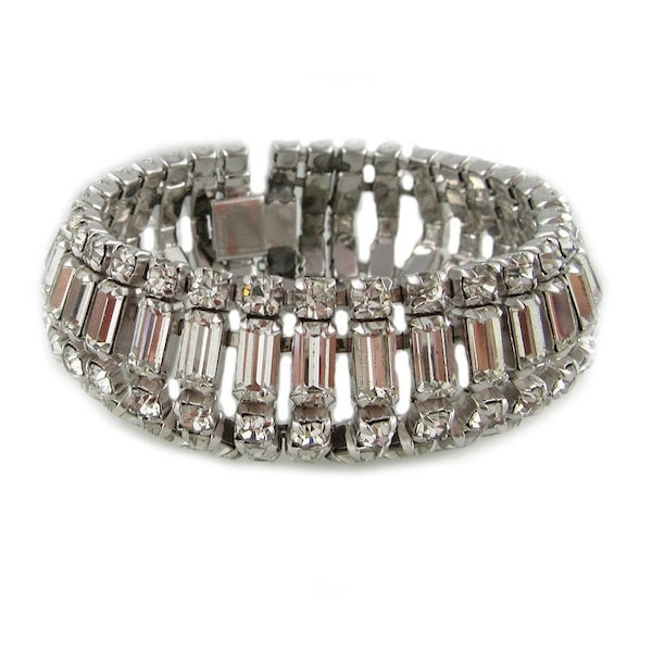 Vintage Sherman Crystal Bracelet