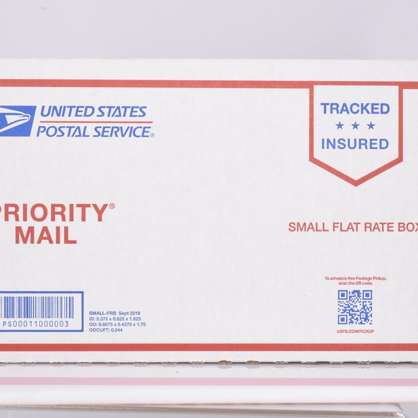 USPS Priority Mail | USPS Flat Rate Small Box |USA Shipping Address Only | Item Purchased from The Antique Appeal Only