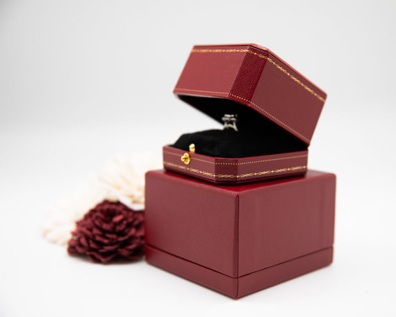 Single ring jewelry box discount