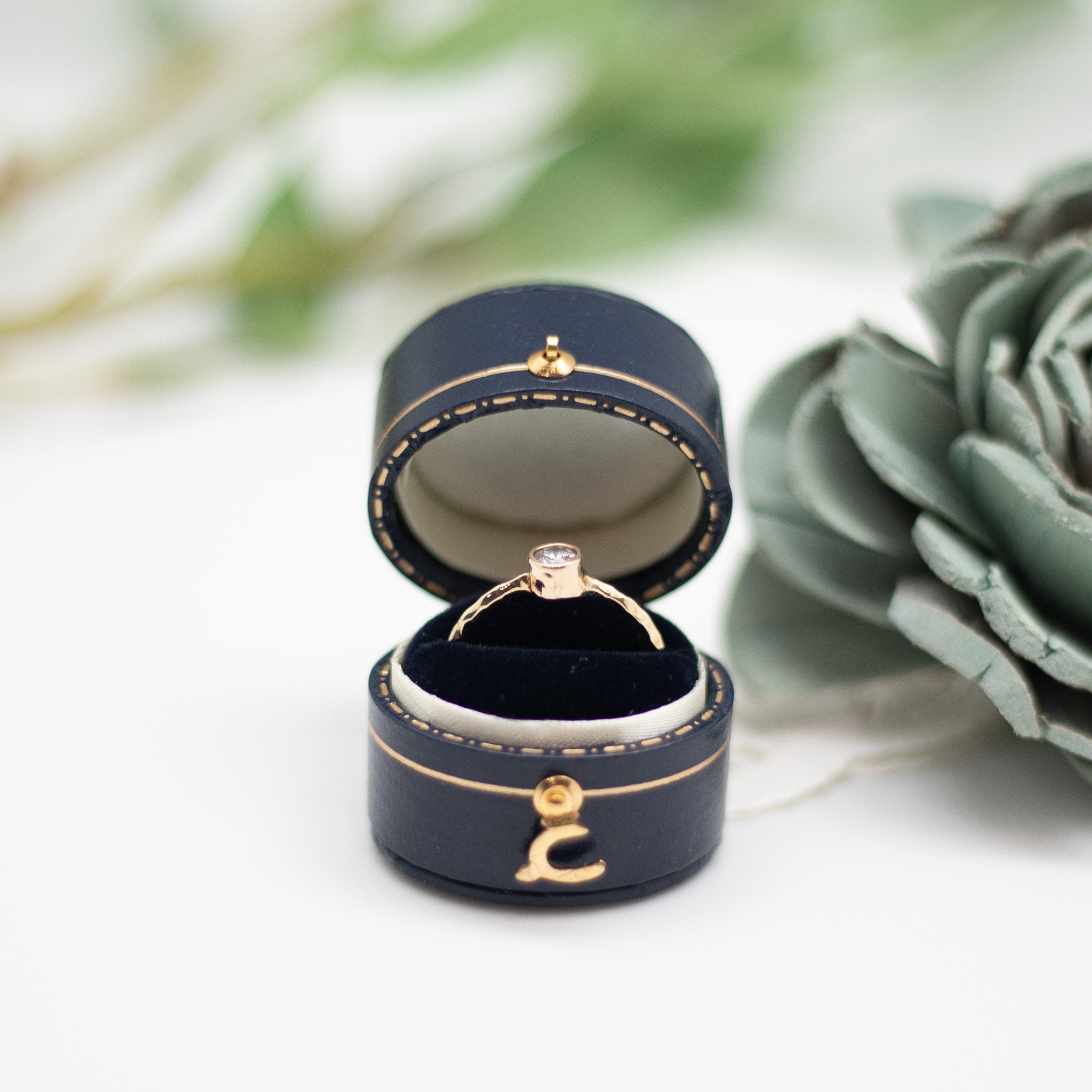 Luxury Antique Style Mini Ring Box ,victorian Style Jewelry Box