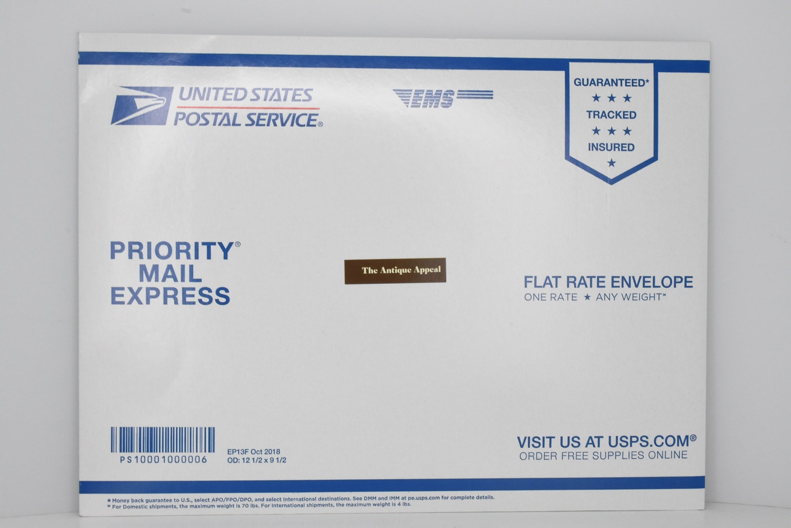 USPS Priority Express Flat Rate Envelope USA Shipping Address Etsy