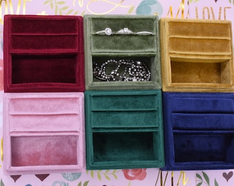 Diy velvet jewelry tray best sale