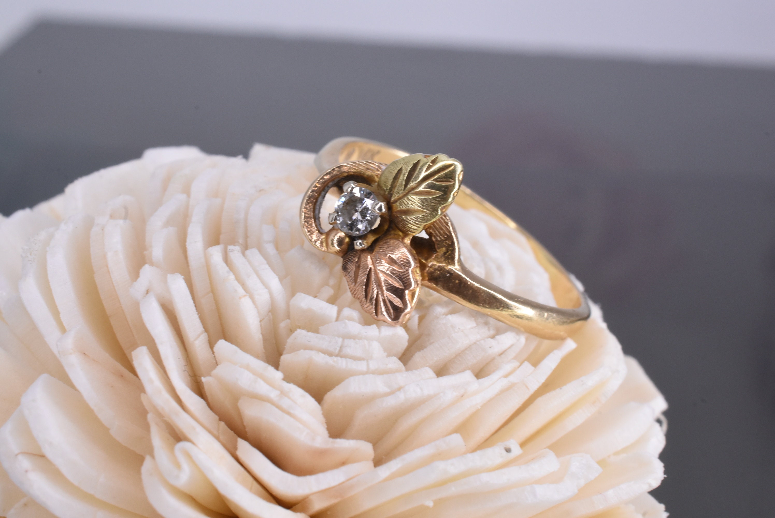 Used black shop hills gold rings