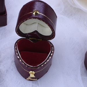 Luxury Antique Style Mini Ring Box, Victorian Style Jewelry Box ...