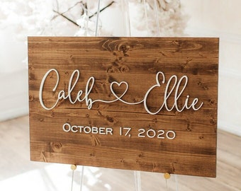 Wedding Sign, Wedding Welcome Sign, Welcome Wedding Sign Wood, Wedding Signage, Wooden Wedding Sign, Welcome to our Wedding Sign,
