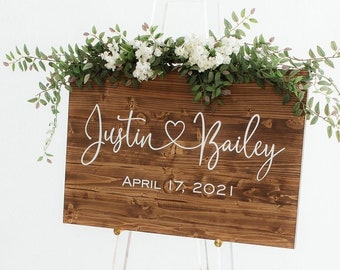 Wedding Sign, Wedding Welcome Sign, Welcome Wedding Sign Wood, Wedding Signage, Wooden Wedding Sign,  Welcome Board, Wedding Decor