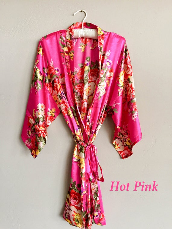 flower bridesmaid robes